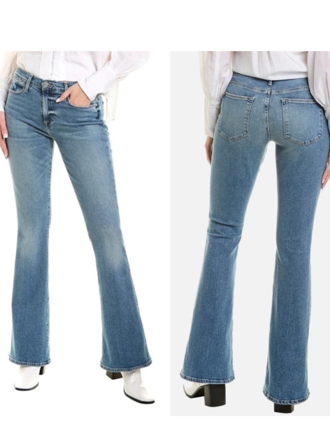 Frame Le High Flare Jeans Size 32 New With Tags Stretchy Jeans